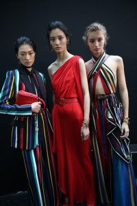 Backstage at Elie Saab RTW Spring 2019