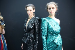 Backstage at Elie Saab RTW Spring 2019