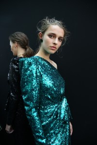 Backstage at Elie Saab RTW Spring 2019