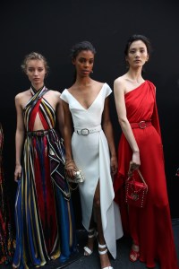 Backstage at Elie Saab RTW Spring 2019