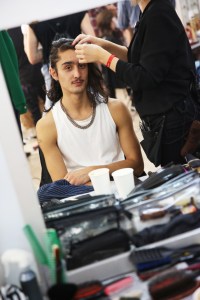 Backstage at Gucci RTW Spring 2019