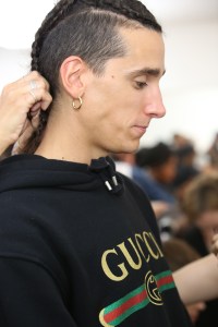 Backstage at Gucci RTW Spring 2019