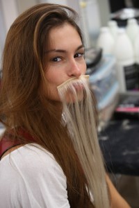 Backstage at Gucci RTW Spring 2019