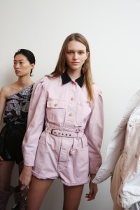 Backstage at Isabel Marant RTW Spring 2019