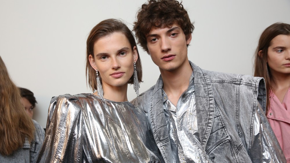 Backstage at Isabel Marant RTW Spring 2019