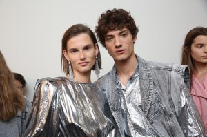 Backstage at Isabel Marant RTW Spring 2019