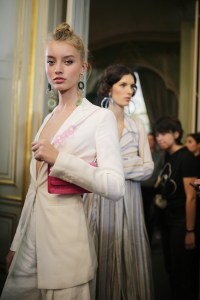 Backstage at Jacquemus RTW Spring 2019