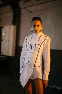 Backstage at Off-White RTW Spring 2019