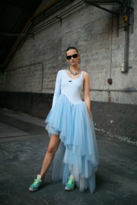 Backstage at Off-White RTW Spring 2019