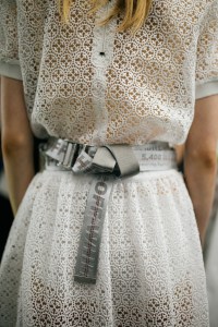 Backstage at Off-White RTW Spring 2019