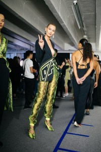Backstage at Off-White RTW Spring 2019
