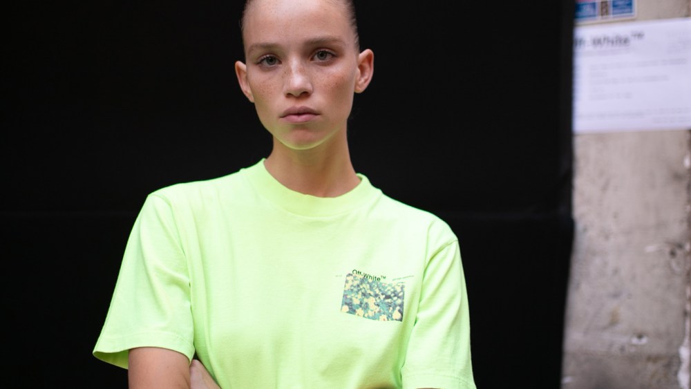 Backstage at Off-White RTW Spring 2019