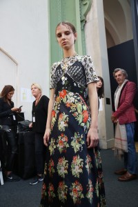 Backstage at Paco Rabanne RTW Spring 2019