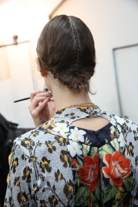 Backstage at Paco Rabanne RTW Spring 2019