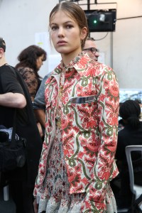 Backstage at Paco Rabanne RTW Spring 2019
