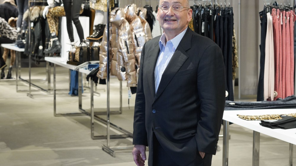 Frank Doroff on Bloomingdale’s new denim floor.