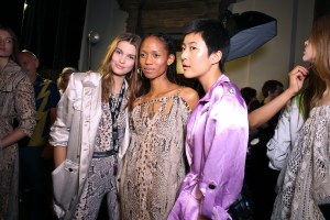 Backstage at Blumarine RTW 2019