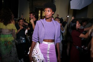 Backstage at Blumarine RTW 2019