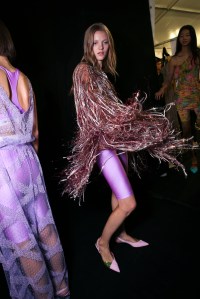 Backstage at Blumarine RTW 2019