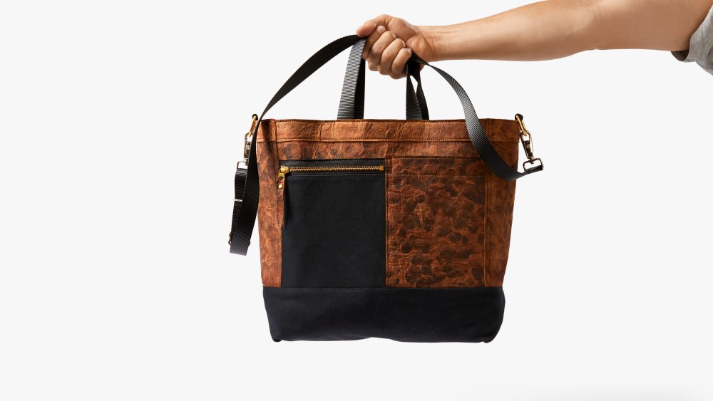 The Mylo Driver tote by Bolt Threads and Chester Wallace.