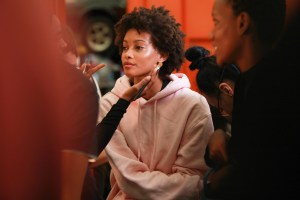 Backstage at Brandon Maxwell RTW Spring 2019