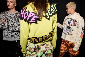 Backstage at Jeremy Scott RTW Spring 2019