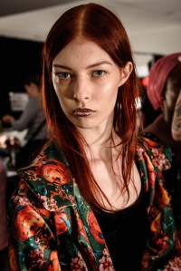 Backstage at Jeremy Scott RTW Spring 2019