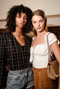 Backstage at Jeremy Scott RTW Spring 2019