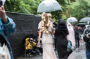 Backstage at Rodarte RTW Spring 2019