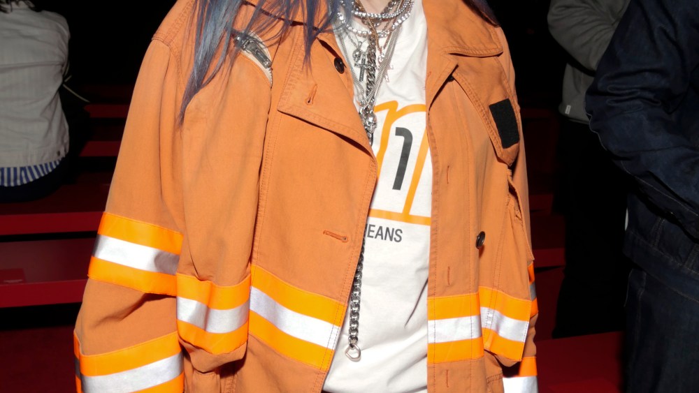 Billie Eilish in the front rowCalvin Klein show, Front Row, Spring Summer 2019, New York Fashion Week, USA - 11 Sep 2018