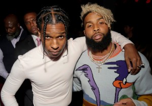 ASAP Rocky and Odell Beckham Jr. in the front rowCalvin Klein show, Front Row, Spring Summer 2019, New York Fashion Week, USA - 11 Sep 2018