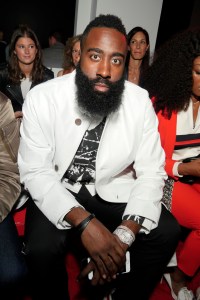 James Harden in the front rowCalvin Klein show, Front Row, Spring Summer 2019, New York Fashion Week, USA - 11 Sep 2018