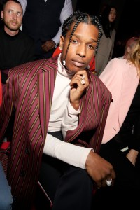 ASAP Rocky in the front rowCalvin Klein show, Front Row, Spring Summer 2019, New York Fashion Week, USA - 11 Sep 2018