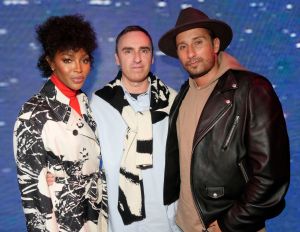 Naomi Campbell, Raf Simons and Matthias Schoenaerts in the front rowCalvin Klein show, Front Row, Spring Summer 2019, New York Fashion Week, USA - 11 Sep 2018