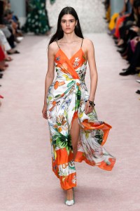 Model on the catwalkCarolina Herrera show, Runway, Spring Summer 2019, New York Fashion Week, USA - 10 Sep 2018