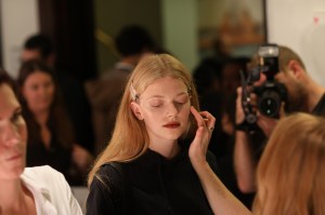 Backstage at Carolina Herrera RTW Spring 2019