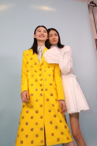 Backstage at Carolina Herrera RTW Spring 2019