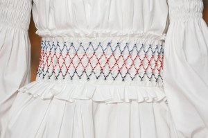 Detail of Carolina Herrera RTW Spring 2019