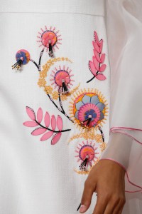 Detail of Carolina Herrera RTW Spring 2019