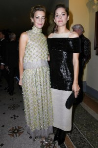 Céline Salette and Marion Cotillard