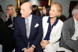 Reinaldo Herrera and Carolina Herrera