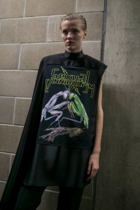 Backstage at Christopher Kane RTW Spring 2019