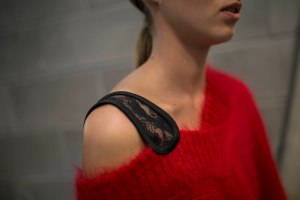 Backstage at Christopher Kane RTW Spring 2019