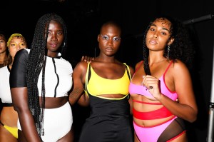 Backstage at Chromat RTW Spring 2019