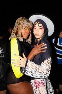 Backstage at Chromat RTW Spring 2019