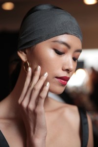 Backstage at Cushnie RTW Spring 2019