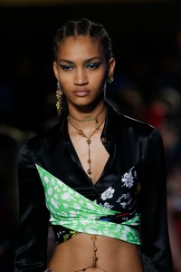 Details at Versace RTW Spring 2019