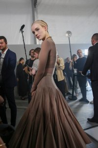 Backstage at Dior RTW Spring 2019