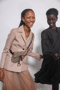 Backstage at Dior RTW Spring 2019
