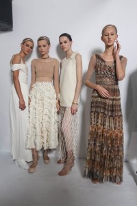 Backstage at Dior RTW Spring 2019